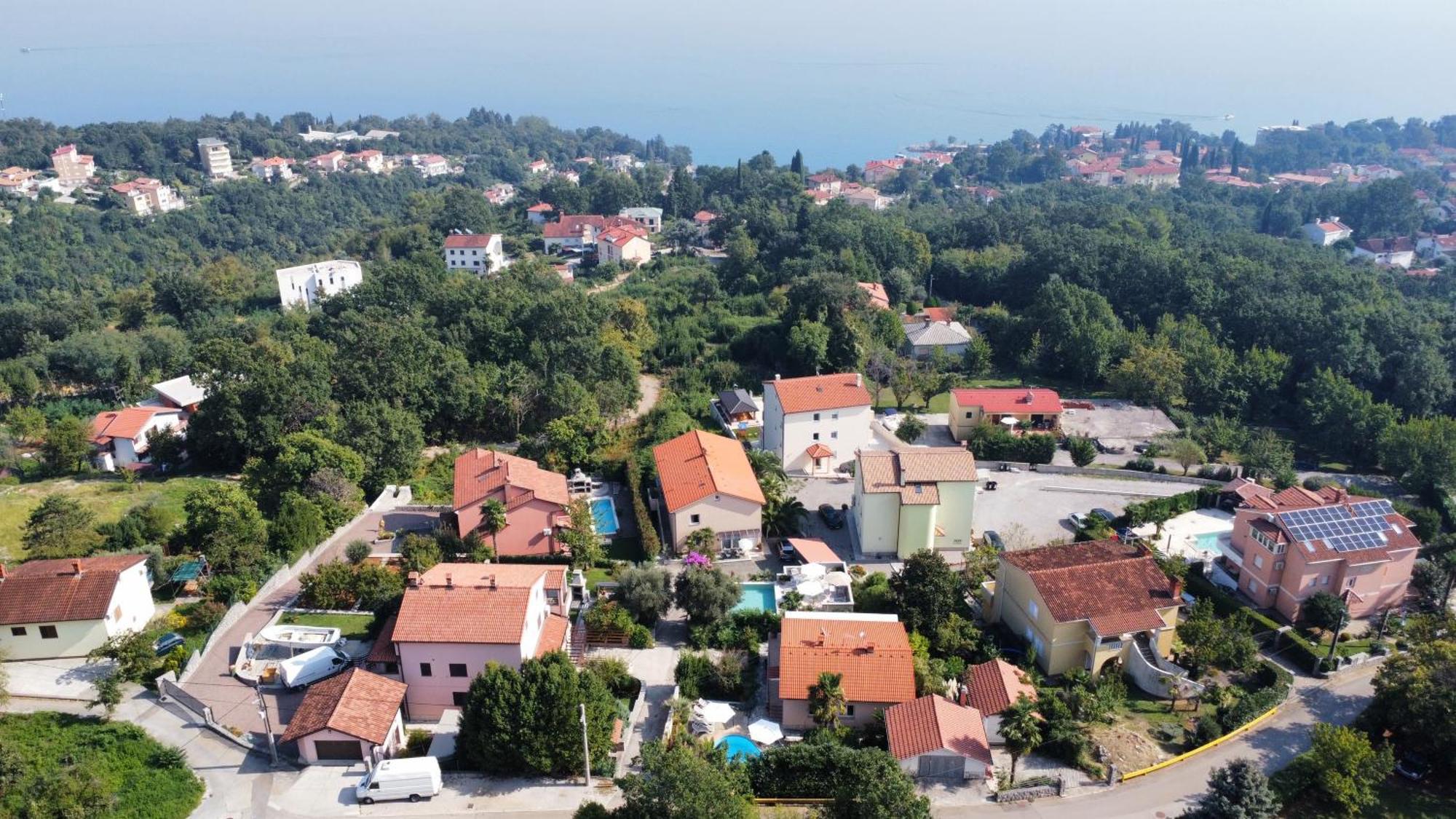 Grand Pool Apartment Ika-Abbázia Kültér fotó